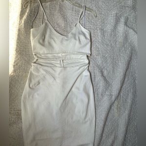 White Blac mini dress - Medium